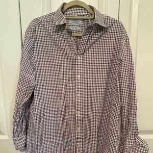 Charles Tyrwhitt Plaid Button Down Shirt 16.5/33